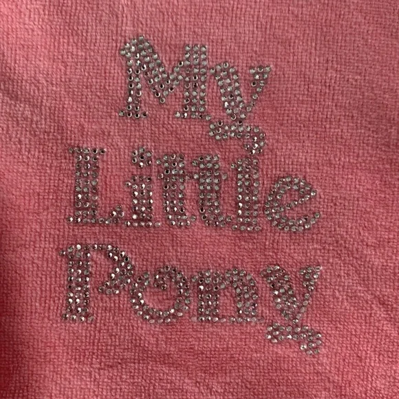 DOLLS KILL ‘MY LITTLE PONY’ PINK CROPPED ZIP UP HOODIE•JR’s Medium - Picture 2 of 12